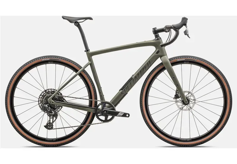 Specialized Diverge Comp Carbon Road Bike in Oak Green/Smoke