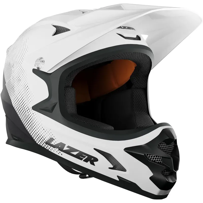 Lazer Phoenix+ Full Face MTB Helmet in Black/White