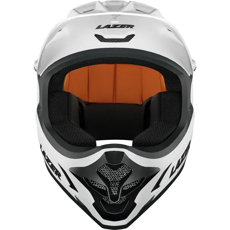 Lazer Phoenix+ Full Face MTB Helmet in Black/White-2
