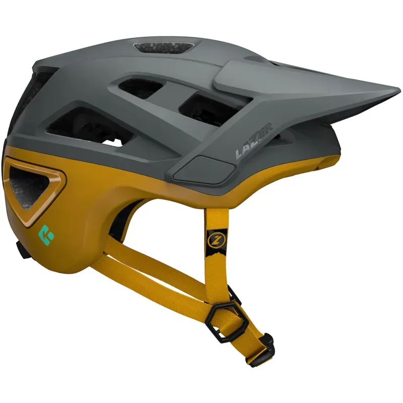 Lazer Jackal KinetiCore MTB Helmet in Matt Grey Autumn-1
