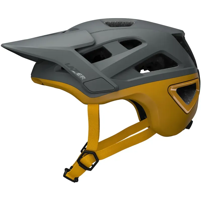 Lazer Jackal KinetiCore MTB Helmet in Matt Grey Autumn-3