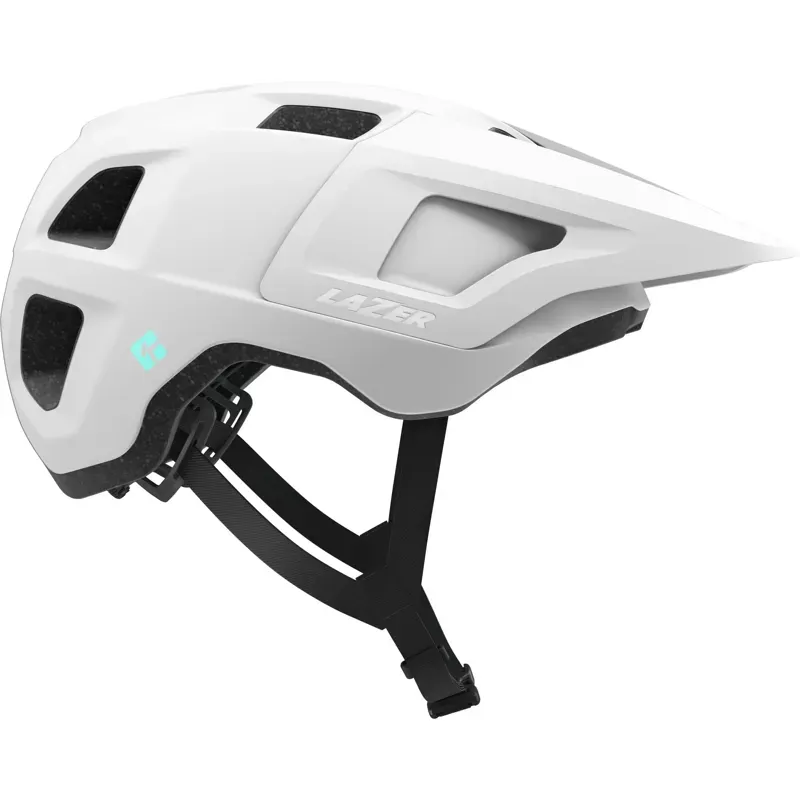 Lazer Lupo KinetiCore Mountain Bike Helmet in Matt White-5