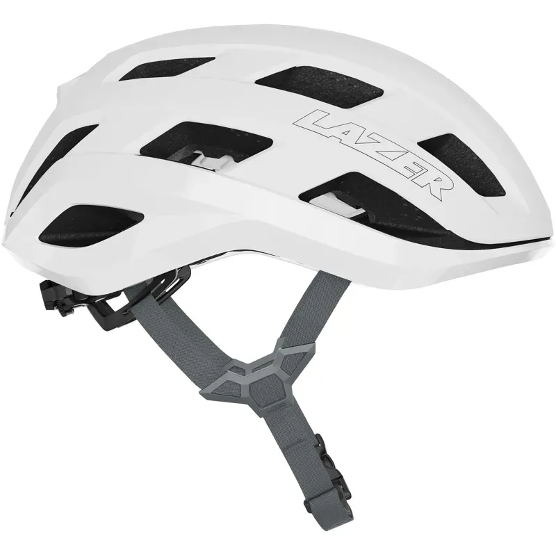 Lazer Blade KinetiCore Road Helmet in White-1