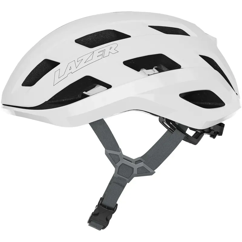 Lazer Blade KinetiCore Road Helmet in White-3