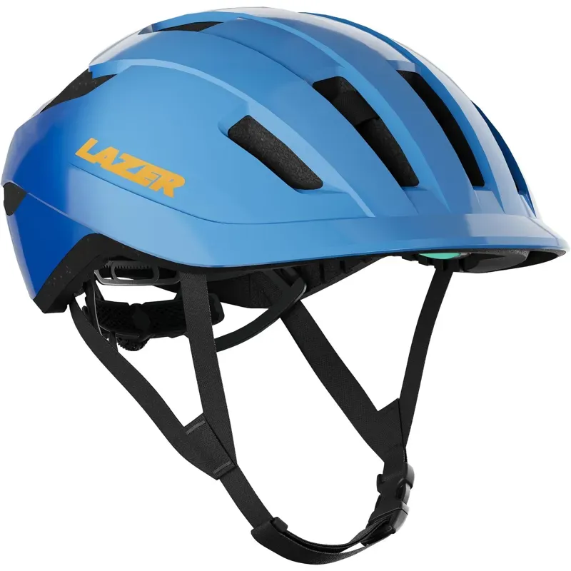 Lazer J1 KinetiCore Youth Helmet in Blue Mountain