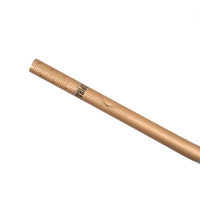 DMR ODUB Vapour Blast Handlebars 50mm Rise 35mm Clamp in Gold Bronze-1