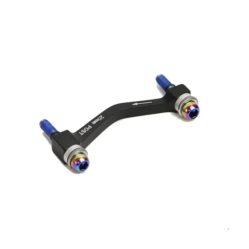 SRAM Fr./Rr. 180/160mm Std. Mnt. Post Br. w/ SS Rainbow Bolts in Black