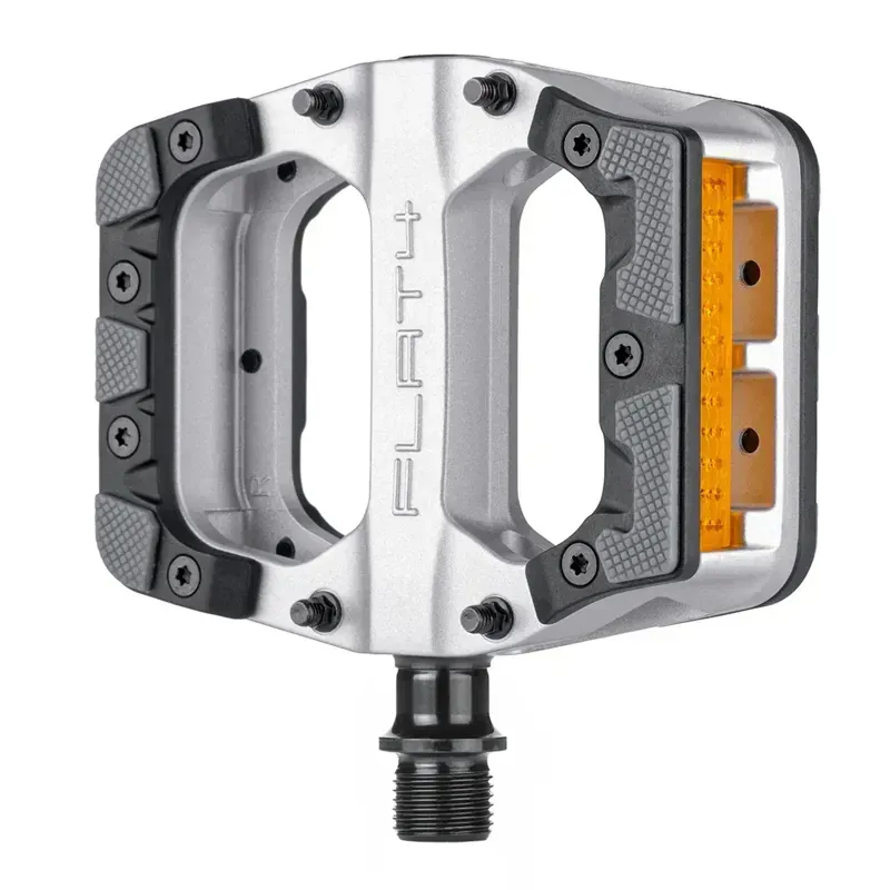 DMR Flat 4 9/16-inch Pedals in Silver