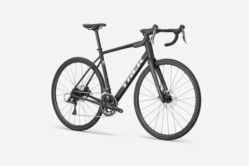 Trek Domane AL 2 Road Bike in Matte Dark Star Black-1