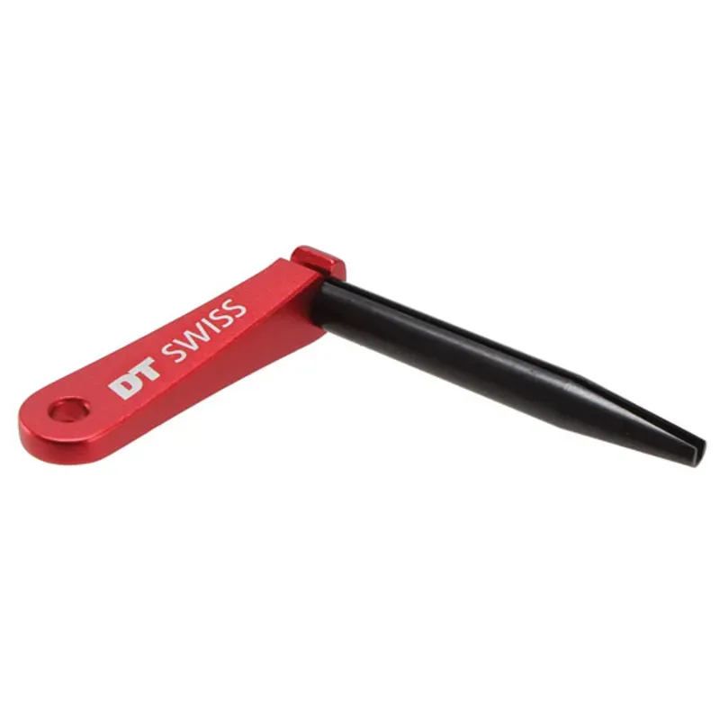 DT Swiss 0.8-1.0mm Bladed Spoke Holder in Red