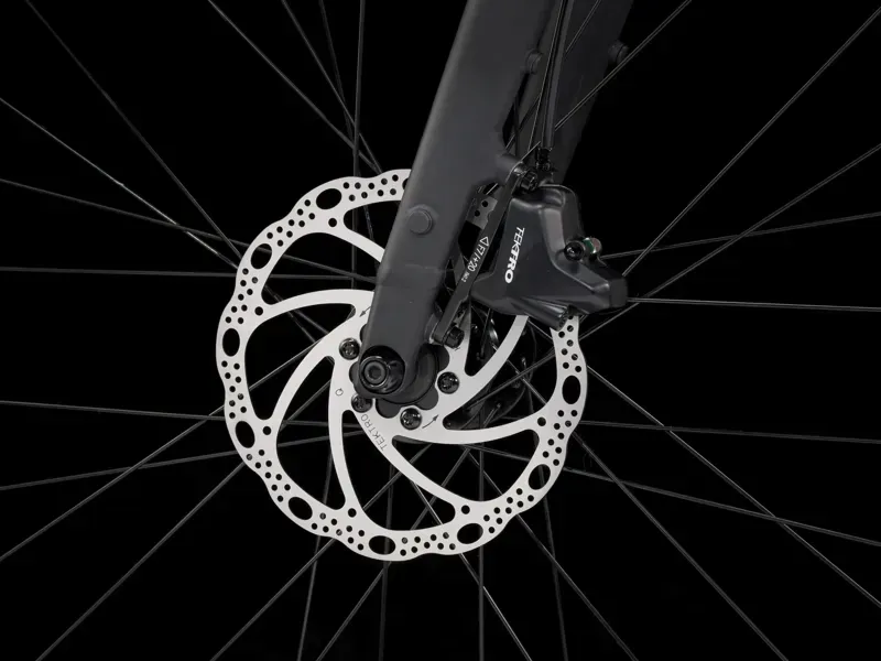 Trek Dual Sport 2 Hybrid Bike in Lithium Grey-5