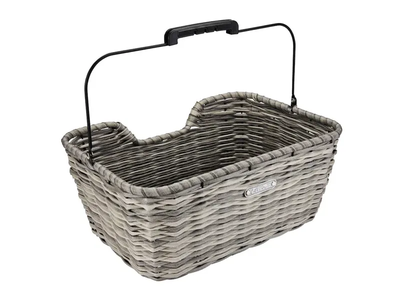 Electra All Weather Woven MIK Rear Basket in Fog Grey
