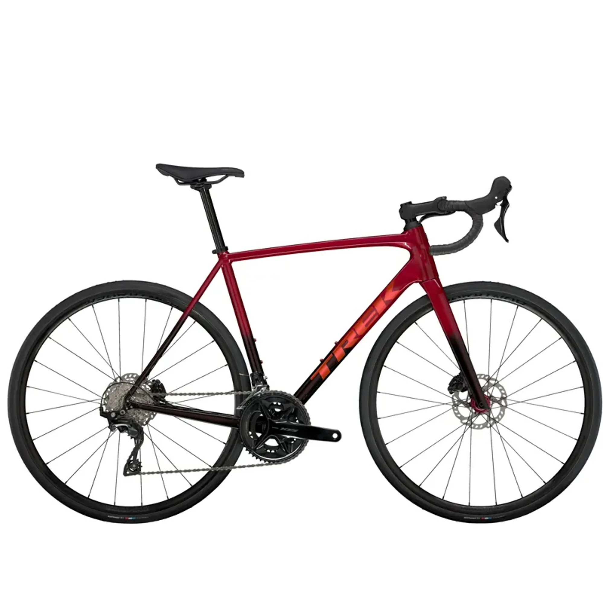 Trek Emonda ALR Road Bike In Crimson to Dark Carmine Fade