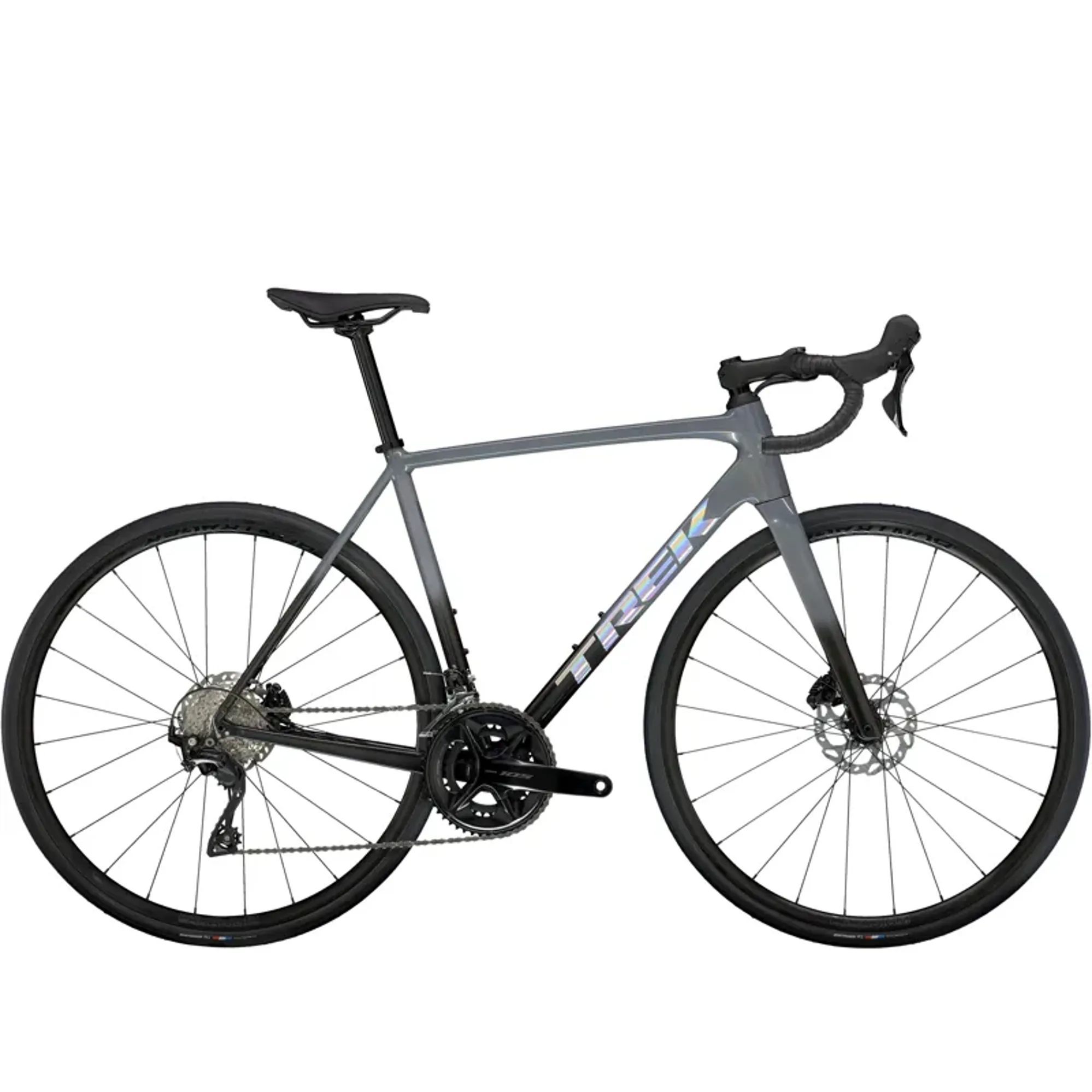 Trek Emonda ALR Road Bike In Slate Prismatic/Black Prismatic Fade