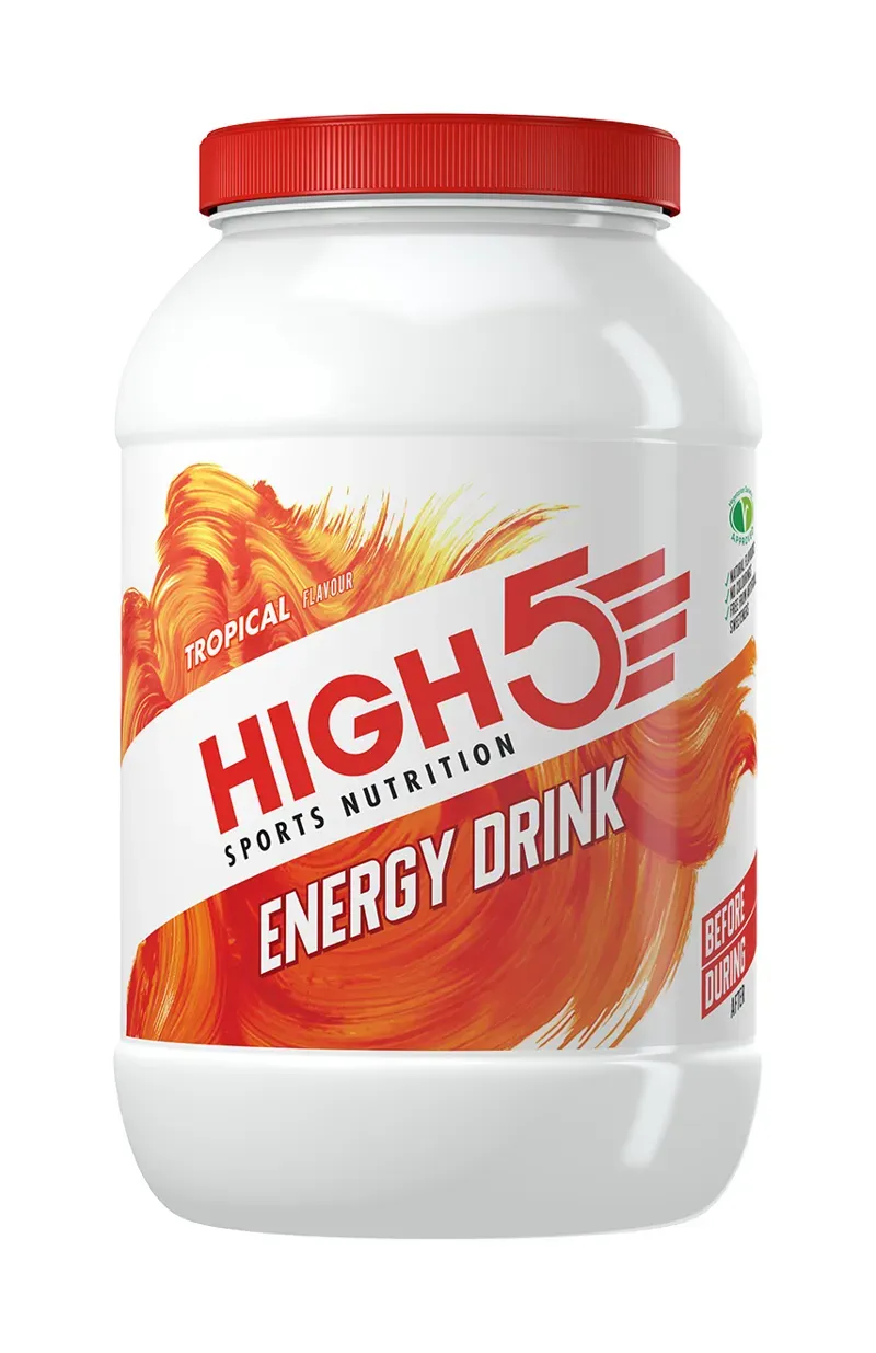 High5 Energy Drink 2.2kg Tub in White-2