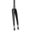 Columbus Futura Disc 1-1/2-inch Tapered Carbon Fork in Black/White