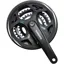 Shimano FC-M311Altus 170mm 7/8-speed Crankset in Black