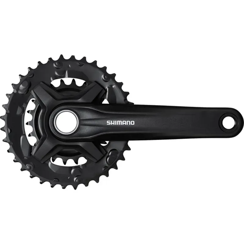 Shimano FC-MT210 2-piece chainset 9-speed 51.8 mm chain line 170 mm 36 / 22T black-1