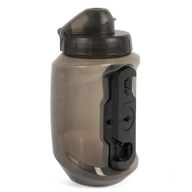 Fidlock Twist Bottle 550 Compact + Bike Base 550ml in Solid Black-1