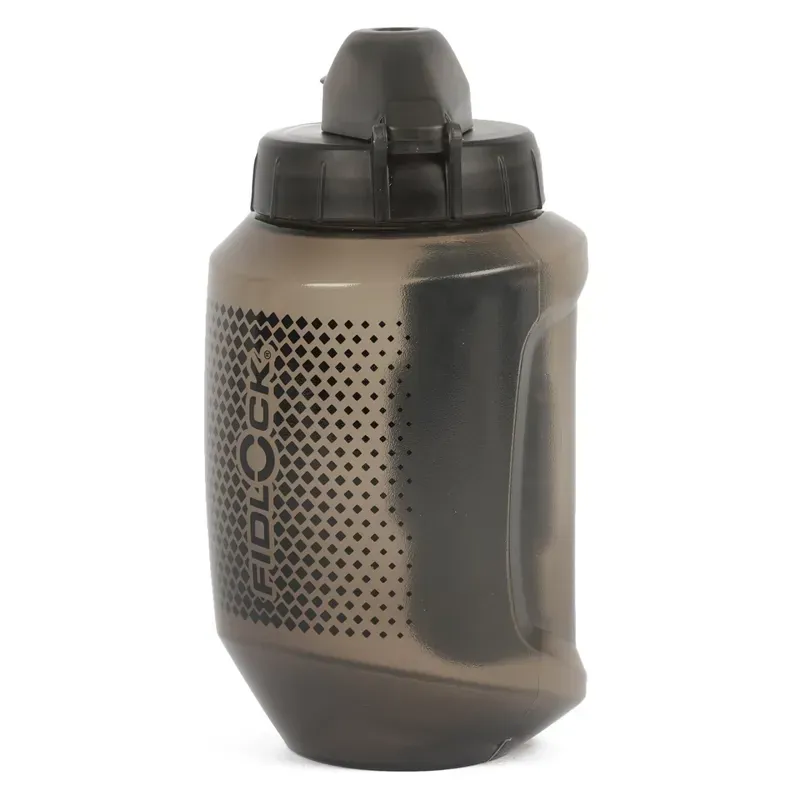 Fidlock Twist Bottle 550 Compact + Bike Base 550ml in Solid Black