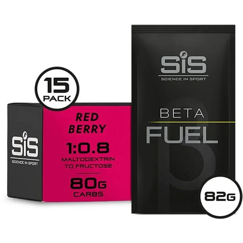 Science in Sport Beta Fuel Energy Drink Powders in Red Berry