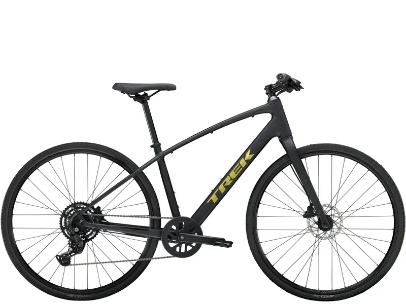 Trek FX 2 Gen 4 Hybrid Bike In Matte Trek Black