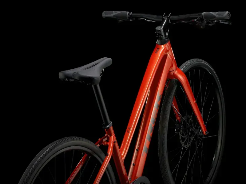 Trek FX 2 Hybrid Bike in Lava-2