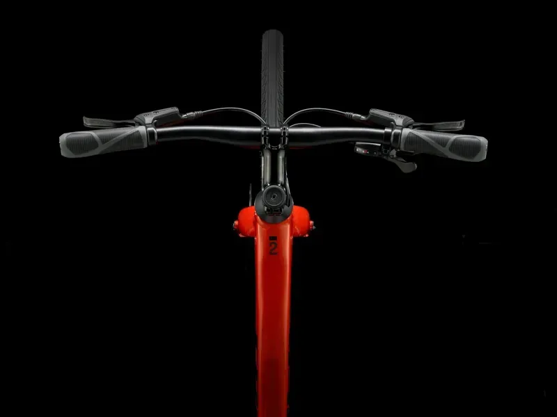 Trek FX 2 Hybrid Bike in Lava-4