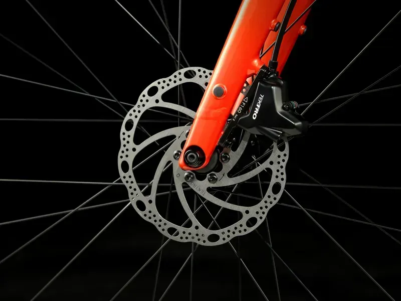 Trek FX 2 Hybrid Bike in Lava-5