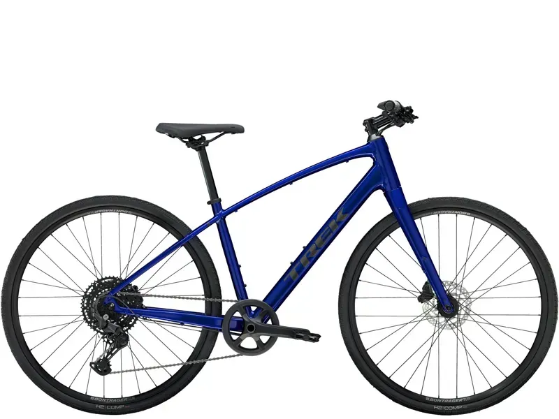 Road Bike Women's Trek Bike Hybrid Trek FX Road Bike In Hex Blue