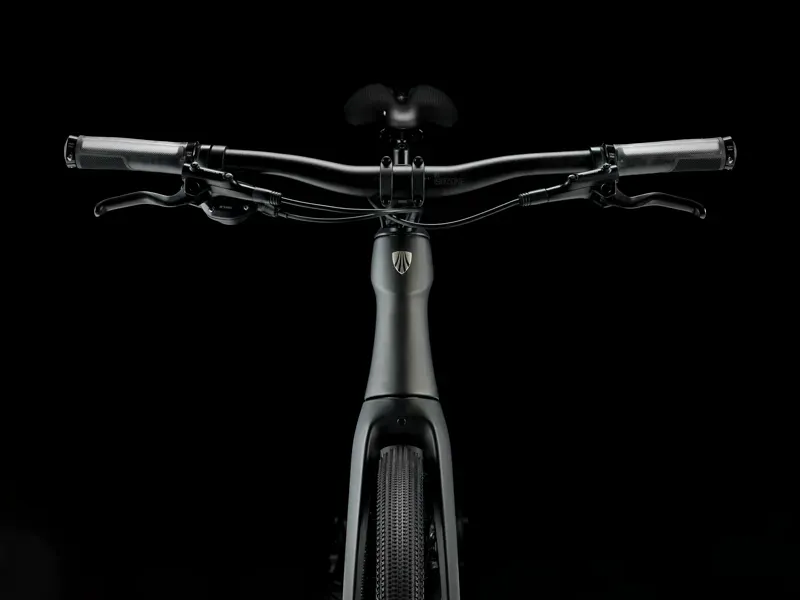 Trek FX Sport 5 Carbon Hybrid Bike BLACK OLIVE/ SMOKE-3