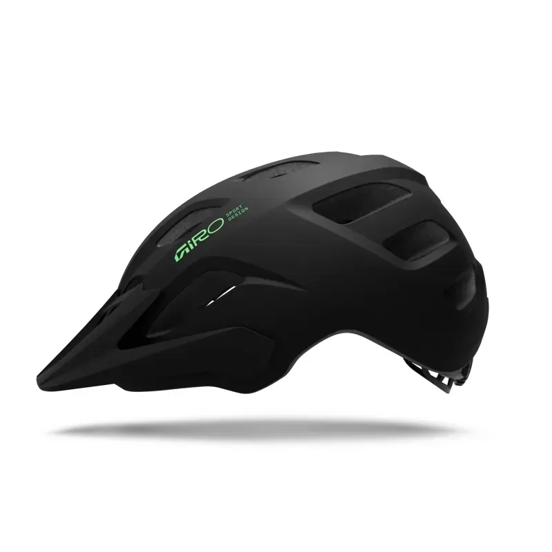 Giro Tremor Child Helmet in Black/Green-1