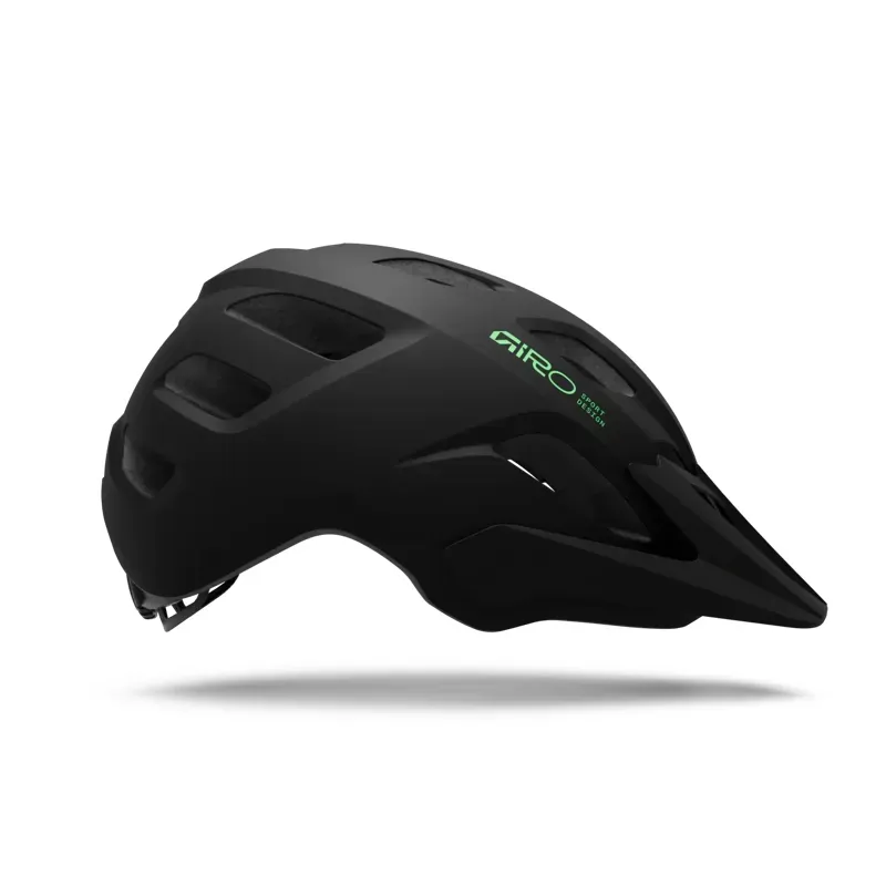Giro Tremor Child Helmet in Black/Green-2
