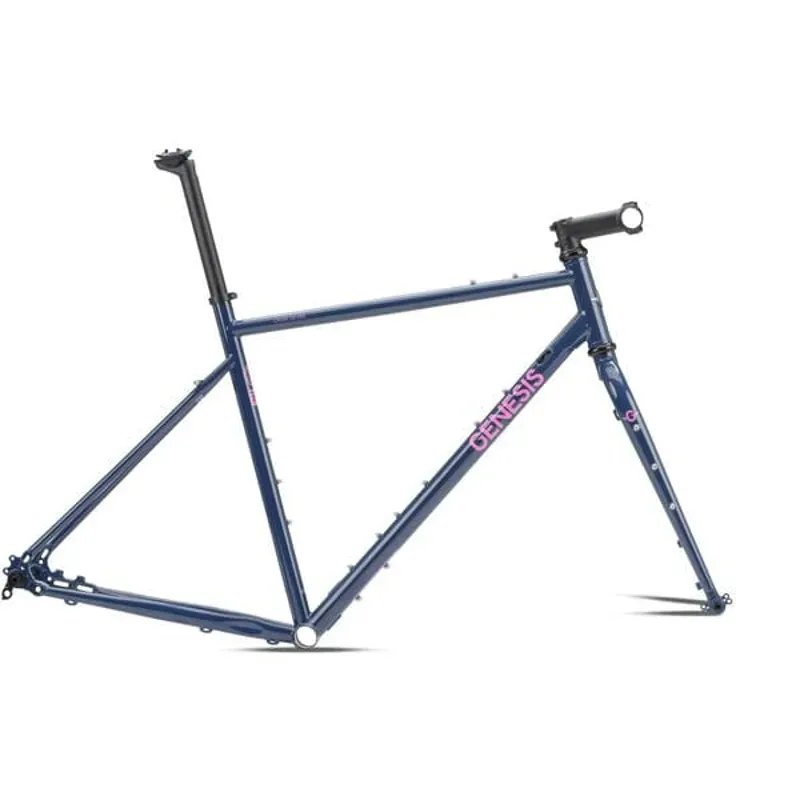 Genesis Croix De Fer 725 Gravel Road Frameset in Blue Unlimited