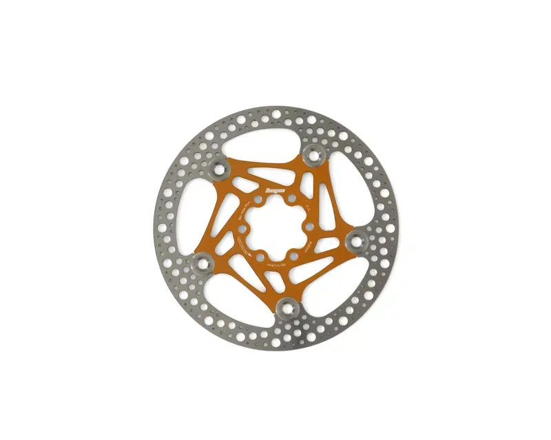 Hope Road 160mm 6 Bolt Floating Disc Brake in Orange