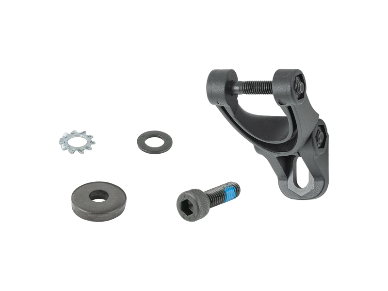 Herrmans Multi-Joint Fork Mount Light Bracket in Black