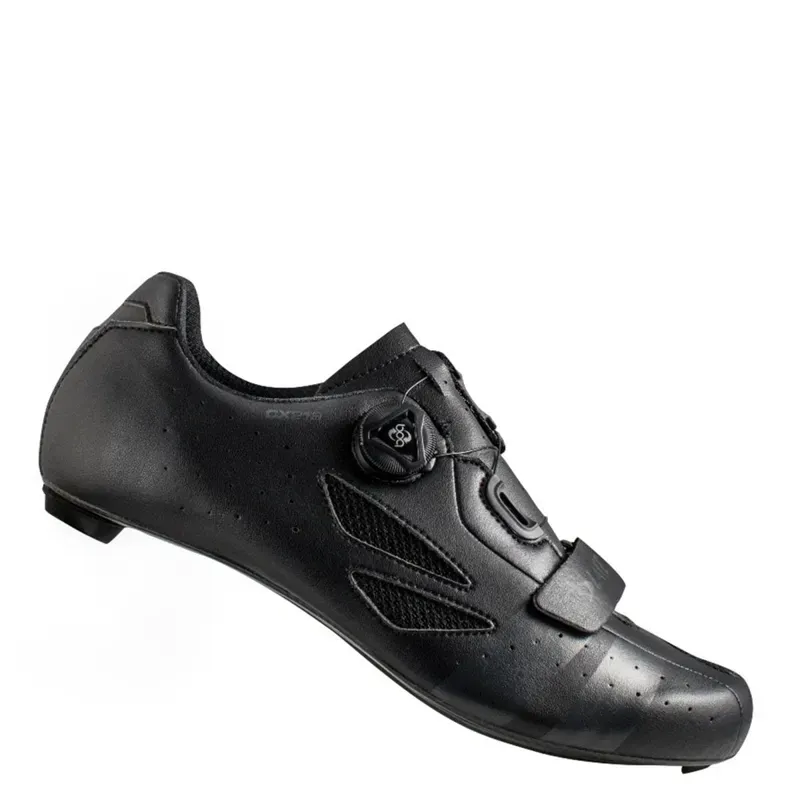 Lake Shoe Cx218 Road Wide Fit Carb Blk/Gry 39