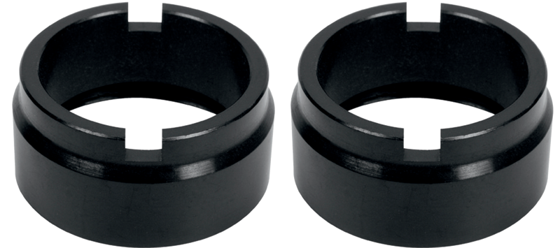 Mavic 9mm Front Road Axle Adapters QRM+ in Black-4