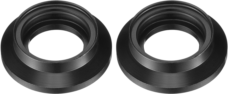 Mavic 9mm Front Road Axle Adapters QRM+ in Black-9