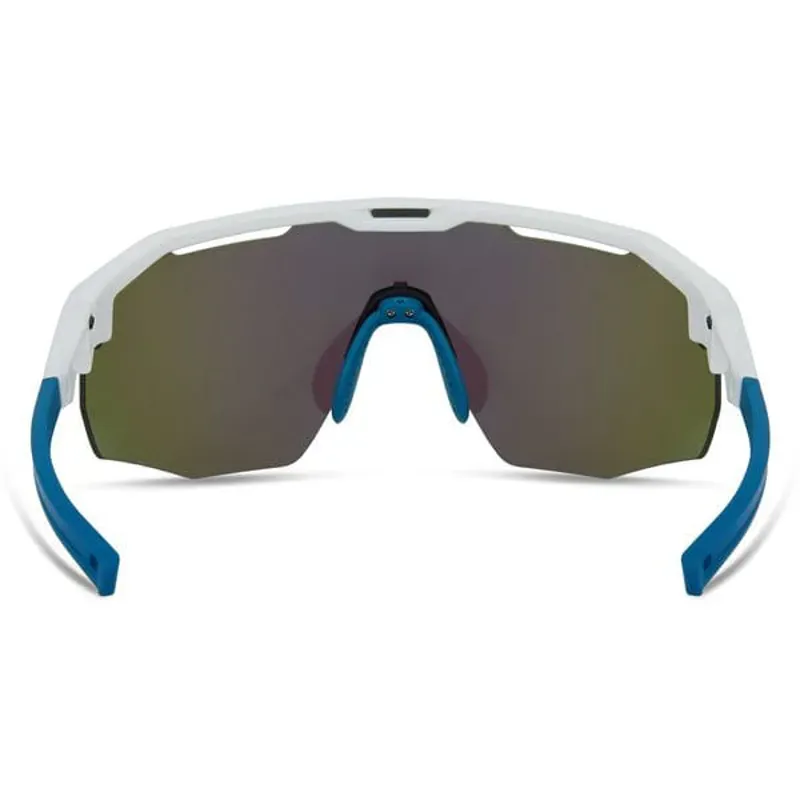 Madison Cipher Sunglasses in Mirror White-2
