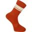 Madison Roam Isoler Crew Sock In Rust Orange