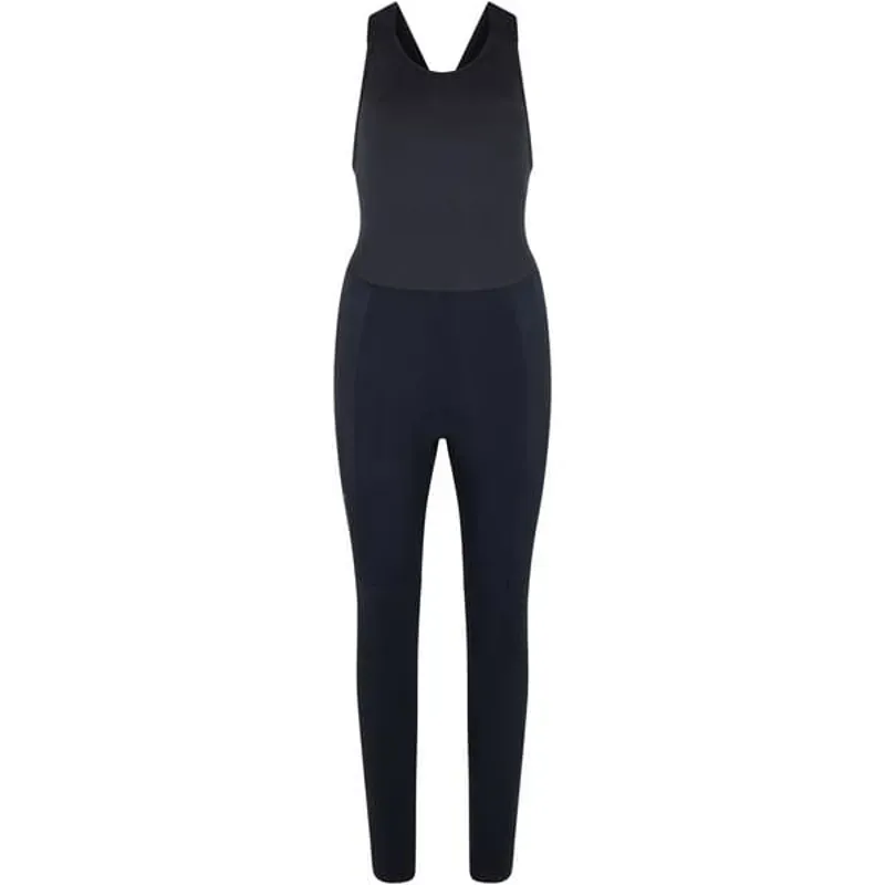 DTE Women's Thermal Bib Tights With EIT Pad in Black