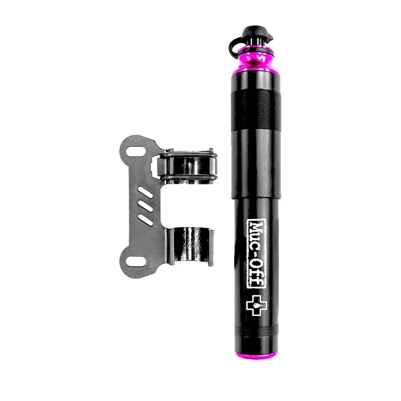 Muc-Off Airmach Mini Pump in Black/Pink
