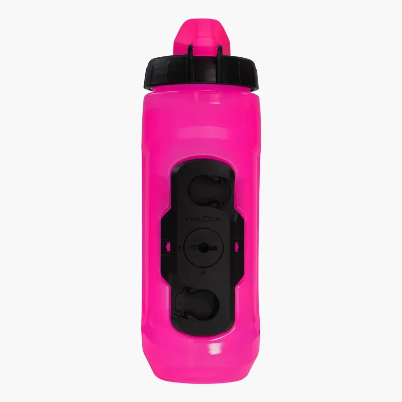 Muc-Off X Fidlock Twist Bottle w/ Bike Base in Pink-2