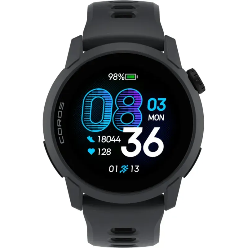 Coros Pace 4 Watch Silicone Black one size-1