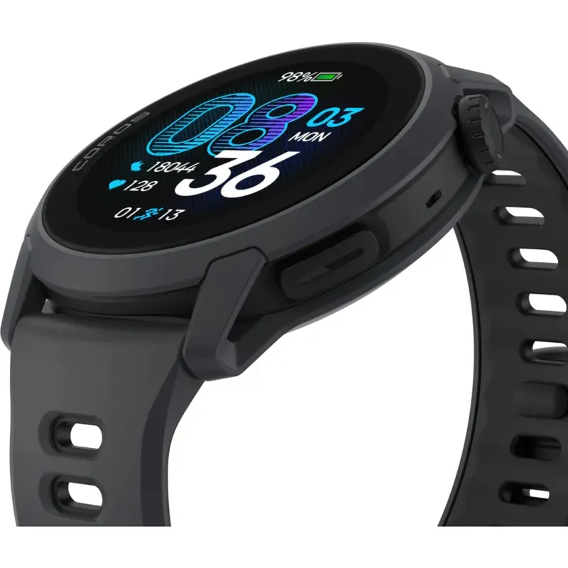 Coros Pace 4 Watch Silicone Black one size-3