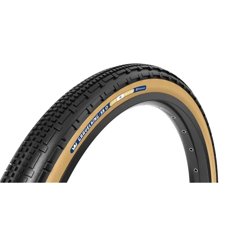 Panaracer GravelKing SK+ TLR Gravel Tyre in Brown
