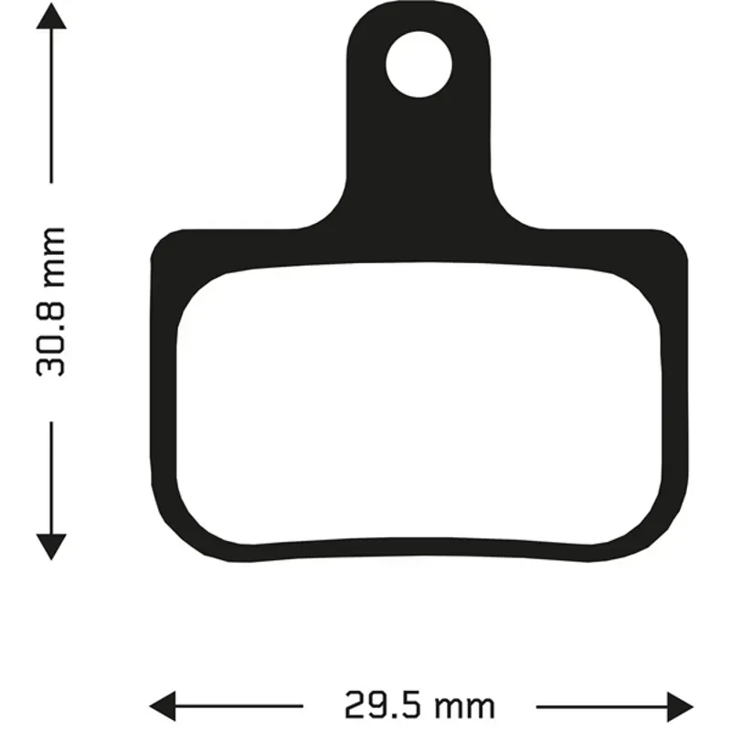 Aztec SRAM DB1/DB3 Organic Disc Brake Pads in Black