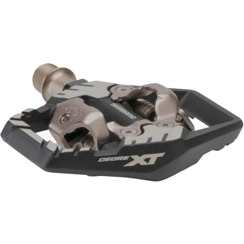 Shimano PD-M8120 DEORE XT Enduro SPD Pedals in Black/Silver