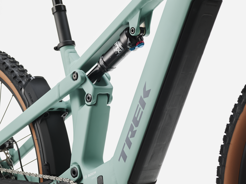 Trek Powerfly FS+ 8 eMountain Bike in Blue Sage/Catalina Fog-4